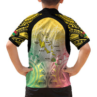 Vanuatu Independence Day Kid Hawaiian Shirt The Untouched Paradise