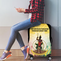 Vanuatu Independence Day Luggage Cover The Untouched Paradise