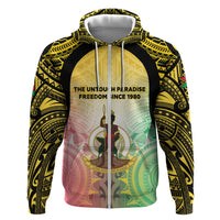 Vanuatu Independence Day Zip Hoodie The Untouched Paradise