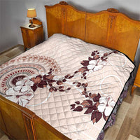 Bula Fiji Language Week Quilt Fijian Tapa Pattern With Tagimoucia Flower