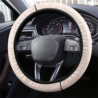 Bula Fiji Language Week Steering Wheel Cover Fijian Tapa Pattern With Tagimoucia Flower LT05 - Polynesian Pride