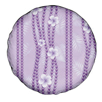 Hawaii Queen Liliuokalani Spare Tire Cover Lavender Lei Pua Kalaunu LT05 - Polynesian Pride