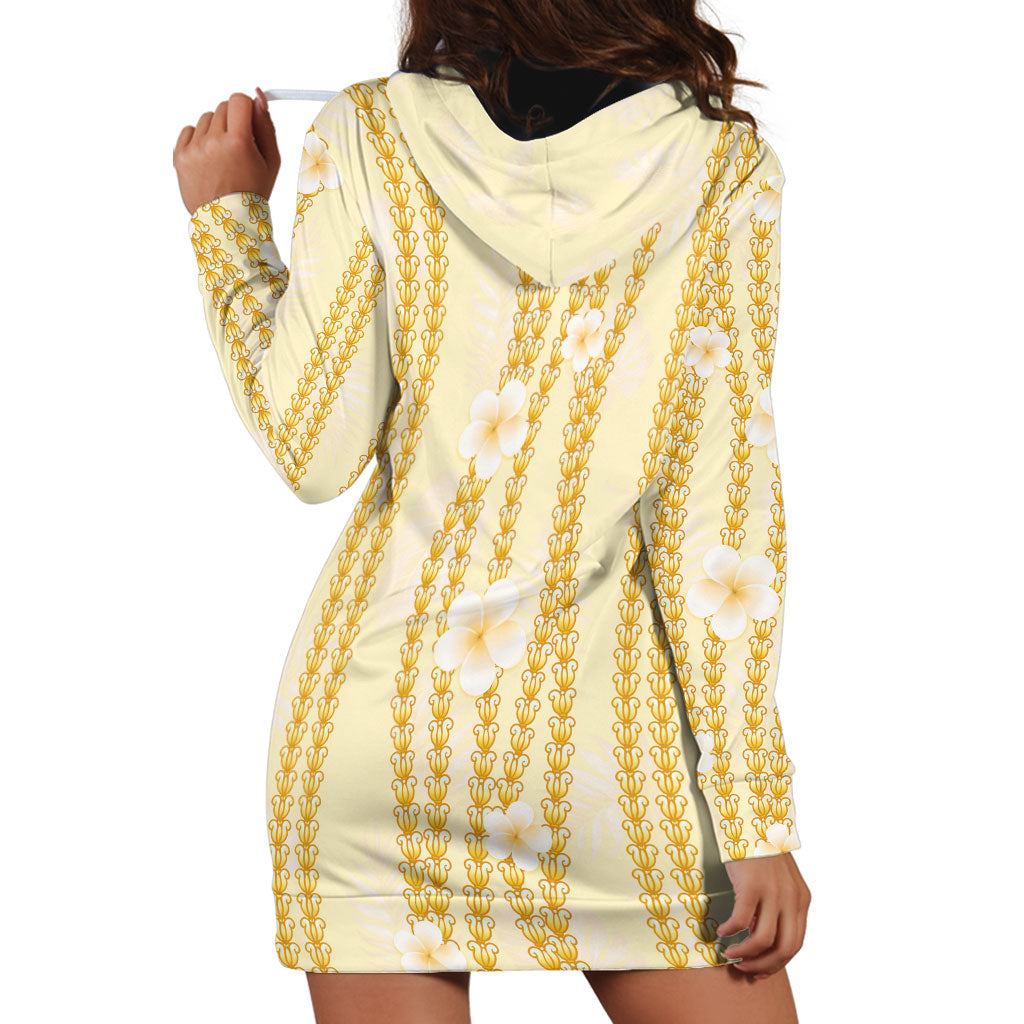 Hawaii Queen Liliuokalani Hoodie Dress Gold Lei Pua Kalaunu