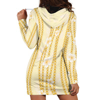 Hawaii Queen Liliuokalani Hoodie Dress Gold Lei Pua Kalaunu