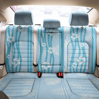 Hawaii Queen Liliuokalani Back Car Seat Cover Blue Lei Pua Kalaunu LT05 - Polynesian Pride