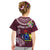 Personalized Cook Islands Mangaia Kid T Shirt Coat Of Arms Plumeria Polynesian Turtle LT05 - Polynesian Pride