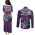 Cook Islands Rarotonga Couples Matching Puletasi Dress and Long Sleeve Button Shirts Coat Of Arms Plumeria Polynesian Turtle LT05 - Polynesian Pride