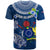 Cook Islands Pukapuka T Shirt Coat Of Arms Plumeria Polynesian Turtle LT05 - Polynesian Pride