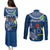 Personalized Cook Islands Pukapuka Couples Matching Puletasi Dress and Long Sleeve Button Shirts Coat Of Arms Plumeria Polynesian Turtle LT05 - Polynesian Pride