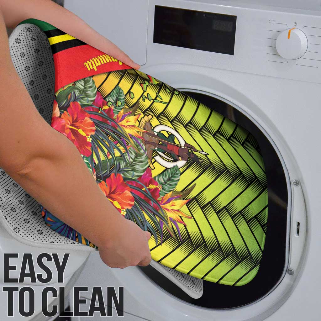 Vanuatu Constitution Day Bathroom Set Long Live Vanuatu - Polynesian Pride