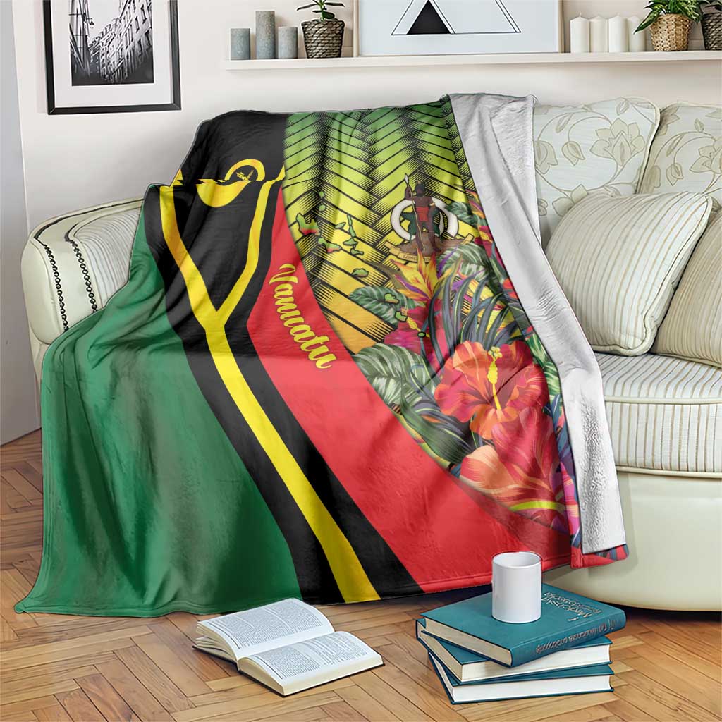 Vanuatu Constitution Day Blanket Long Live Vanuatu - Polynesian Pride