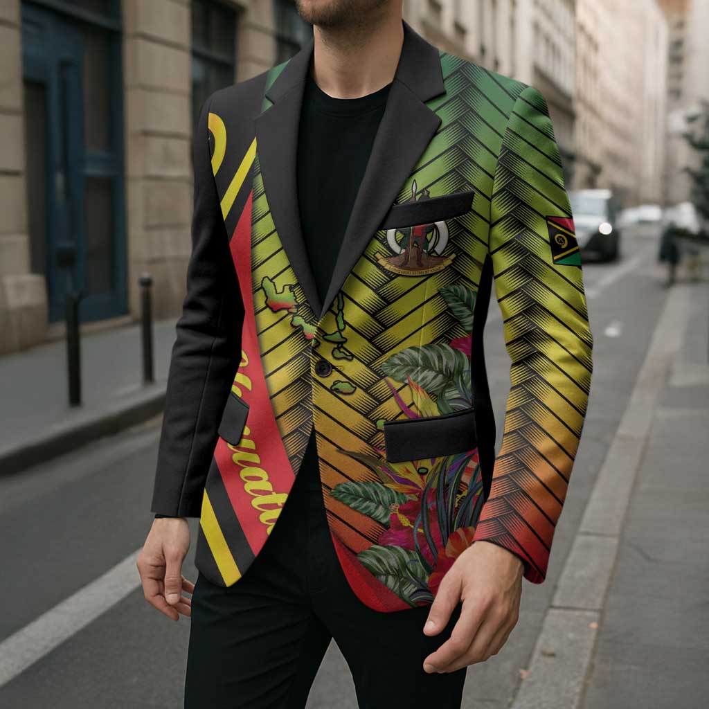 Vanuatu Constitution Day Blazer Long Live Vanuatu - Polynesian Pride