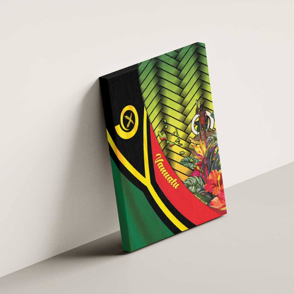Vanuatu Constitution Day Canvas Wall Art Long Live Vanuatu - Polynesian Pride