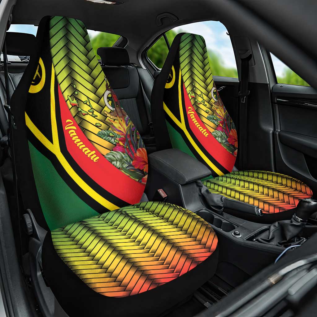 Vanuatu Constitution Day Car Seat Cover Long Live Vanuatu - Polynesian Pride