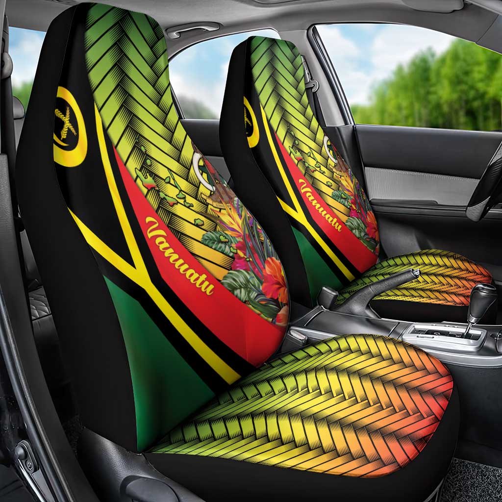 Vanuatu Constitution Day Car Seat Cover Long Live Vanuatu - Polynesian Pride