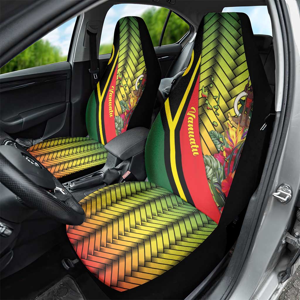 Vanuatu Constitution Day Car Seat Cover Long Live Vanuatu - Polynesian Pride