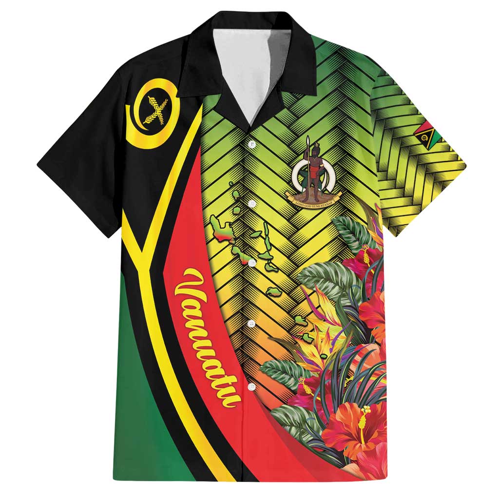 Vanuatu Constitution Day Family Matching Puletasi and Hawaiian Shirt Long Live Vanuatu - Polynesian Pride