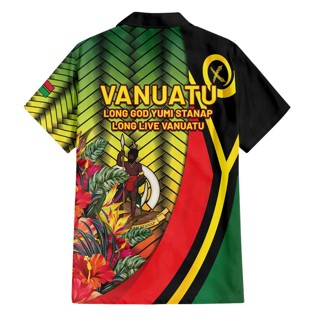 Vanuatu Constitution Day Family Matching Puletasi and Hawaiian Shirt Long Live Vanuatu - Polynesian Pride
