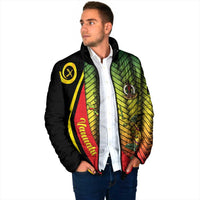 Vanuatu Constitution Day Padded Jacket Long Live Vanuatu - Polynesian Pride