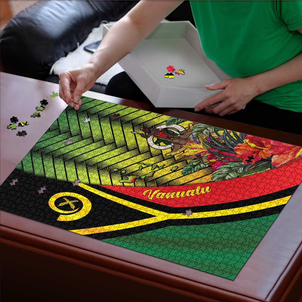 Vanuatu Constitution Day Puzzle Long Live Vanuatu - Polynesian Pride