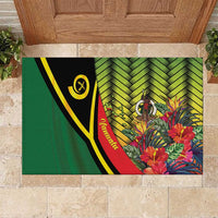 Vanuatu Constitution Day Rubber Doormat Long Live Vanuatu - Polynesian Pride