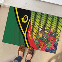 Vanuatu Constitution Day Rubber Doormat Long Live Vanuatu - Polynesian Pride