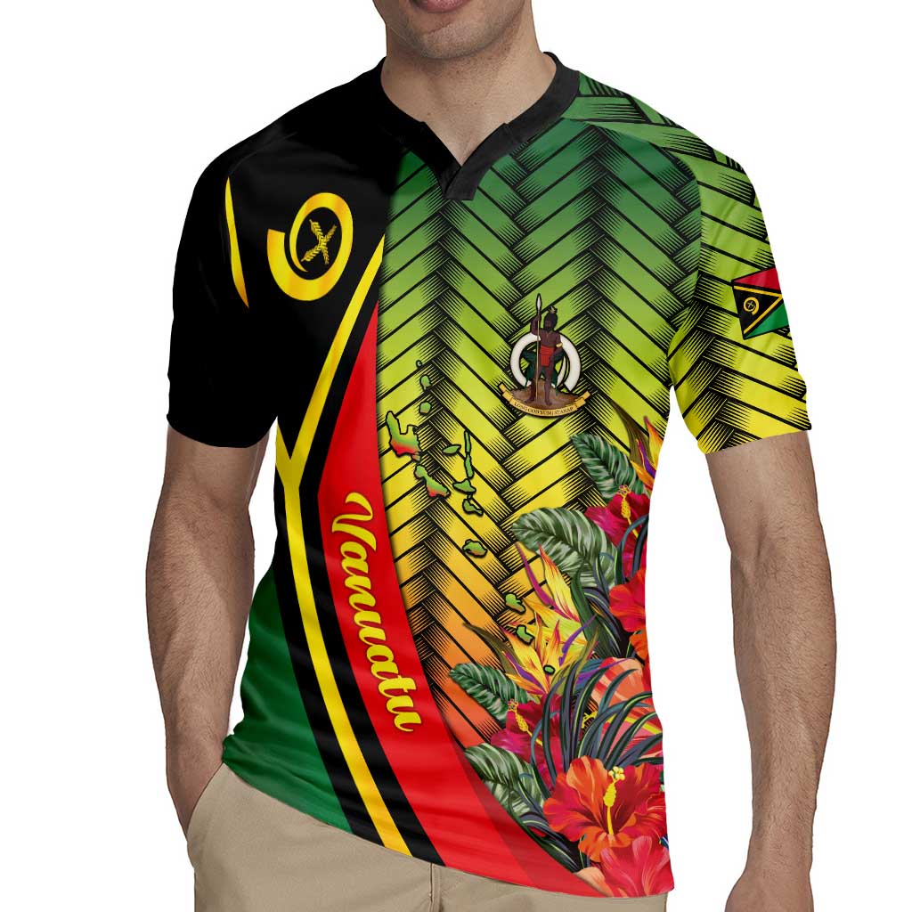 Vanuatu Constitution Day Rugby Jersey Long Live Vanuatu - Polynesian Pride