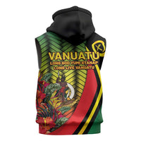 Vanuatu Constitution Day Sleeveless Hoodie Long Live Vanuatu - Polynesian Pride