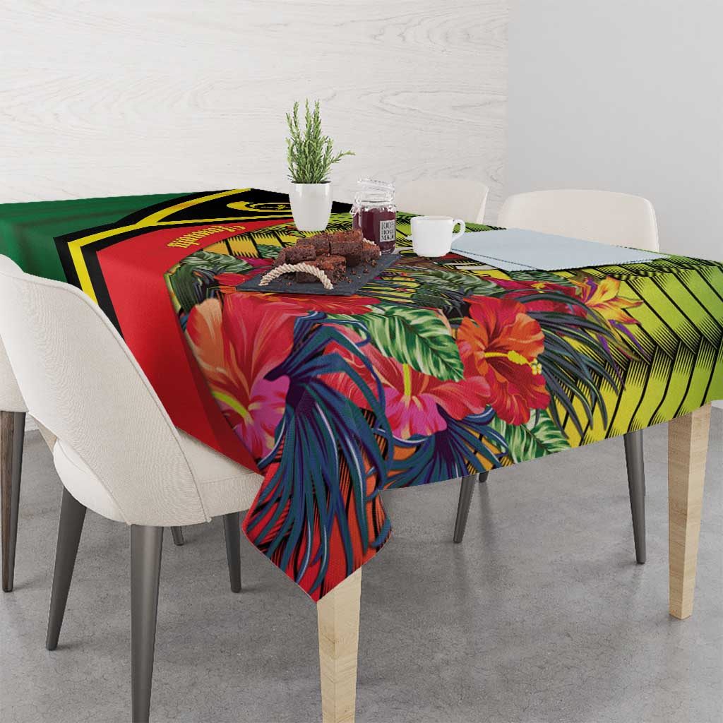 Vanuatu Constitution Day Tablecloth Long Live Vanuatu - Polynesian Pride
