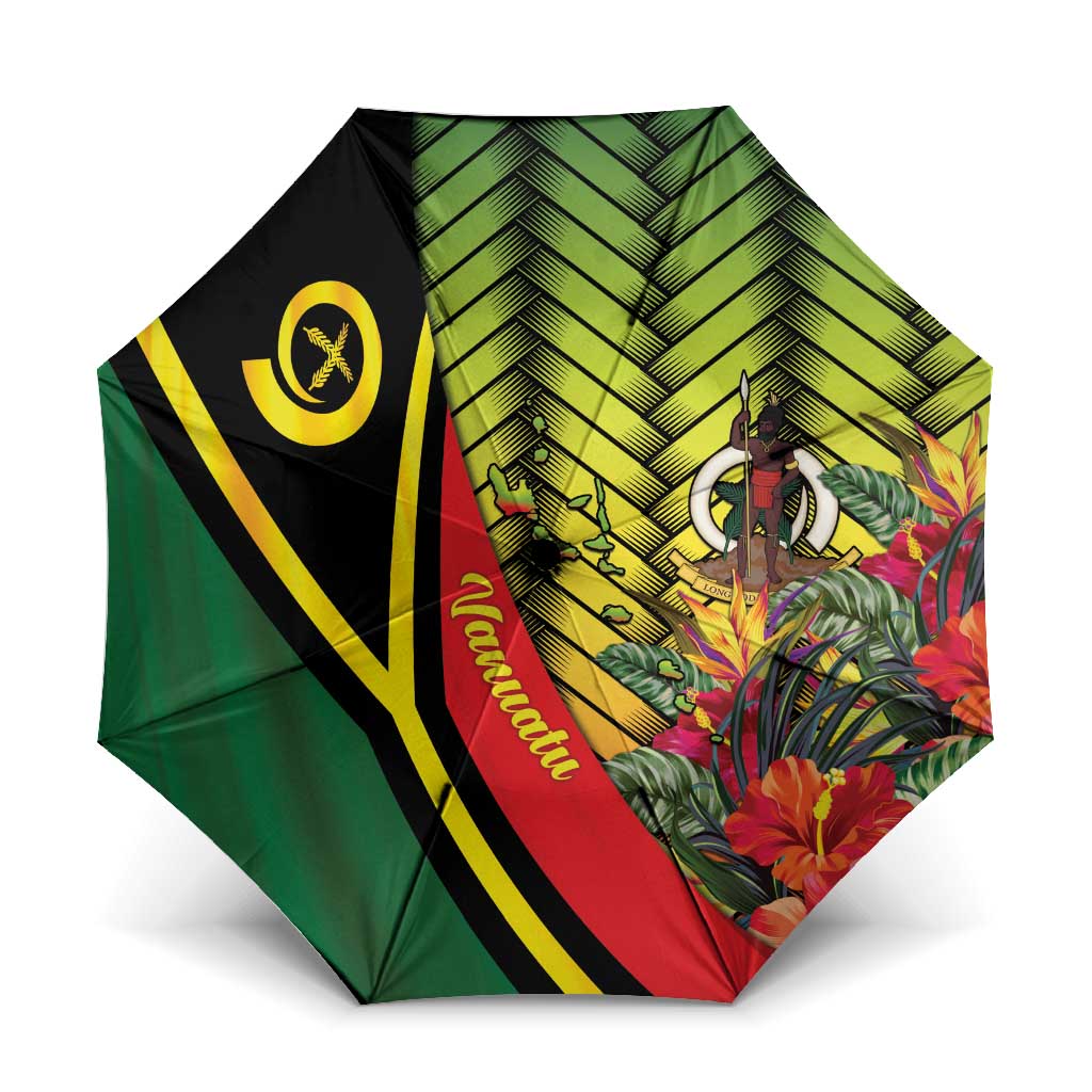 Vanuatu Constitution Day Umbrella Long Live Vanuatu - Polynesian Pride