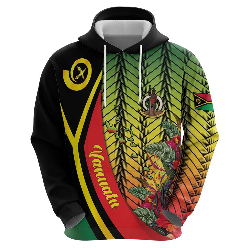 Vanuatu Constitution Day Zip Hoodie Long Live Vanuatu - Polynesian Pride
