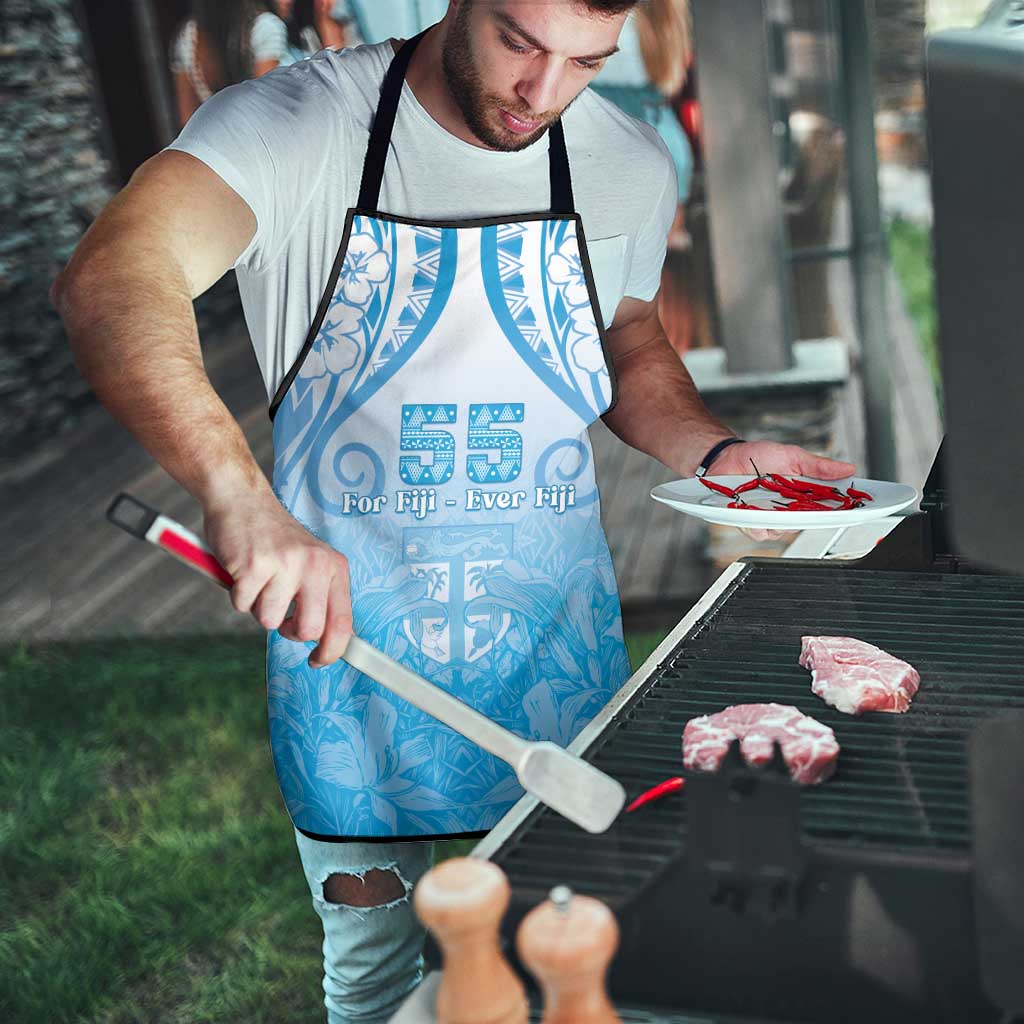 Fiji Day Apron 55th Anniversary Forever Fiji - Polynesian Pride