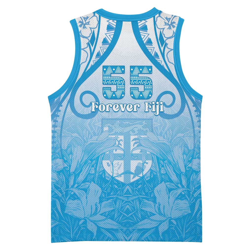 Fiji Day Basketball Jersey 55th Anniversary Forever Fiji LT05 - Polynesian Pride
