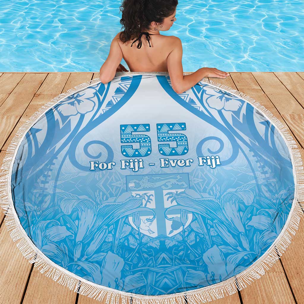 Fiji Day Beach Blanket 55th Anniversary Forever Fiji - Polynesian Pride