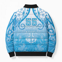 Fiji Day Bomber Puffer Jacket 55th Anniversary Forever Fiji LT05 - Polynesian Pride