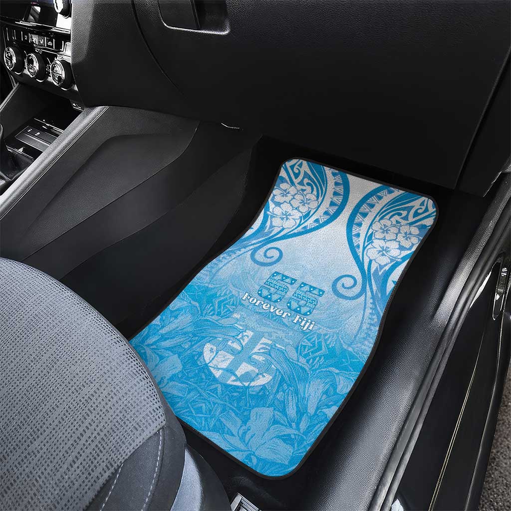 Fiji Day Car Mats 55th Anniversary Forever Fiji - Polynesian Pride