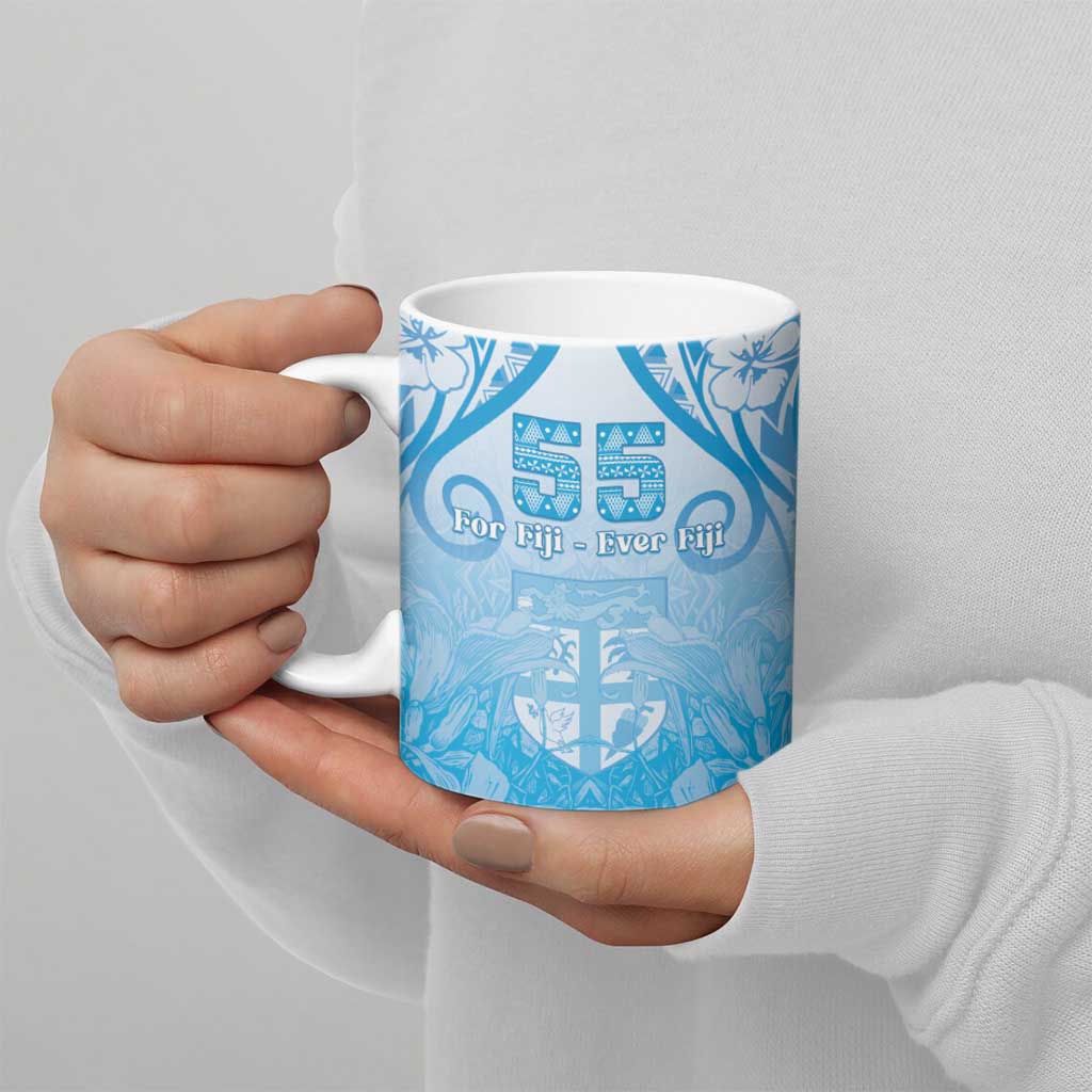 Fiji Day Ceramic Mug 55th Anniversary Forever Fiji - Polynesian Pride