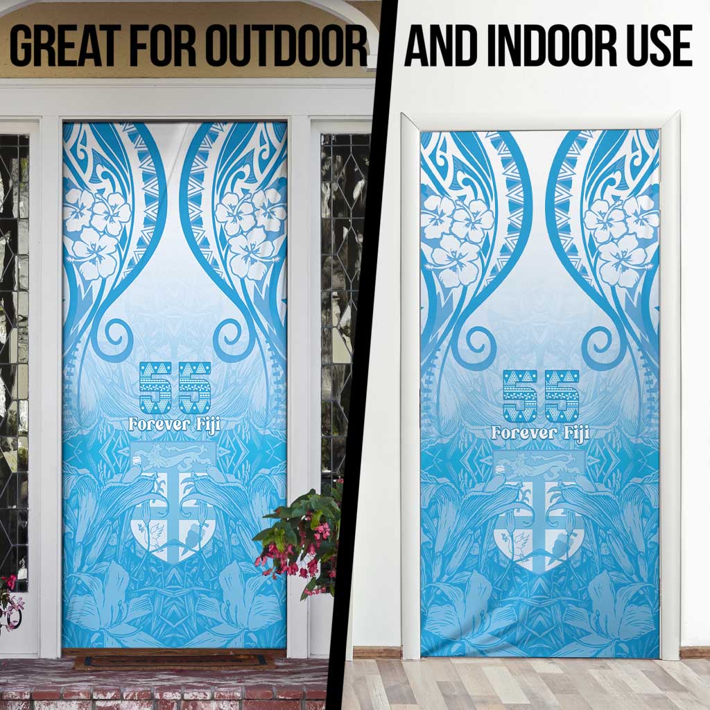 Fiji Day Door Cover 55th Anniversary Forever Fiji - Polynesian Pride