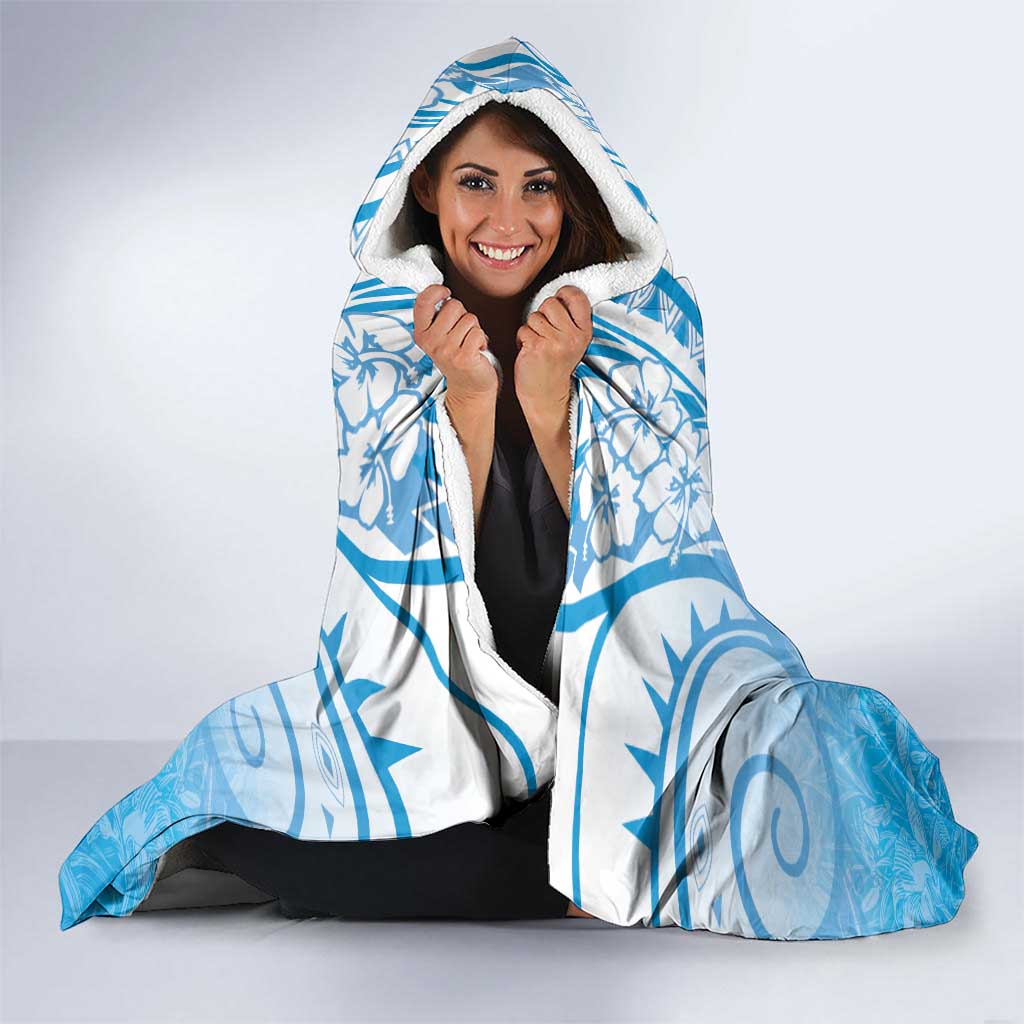 Fiji Day Hooded Blanket 55th Anniversary Forever Fiji - Polynesian Pride