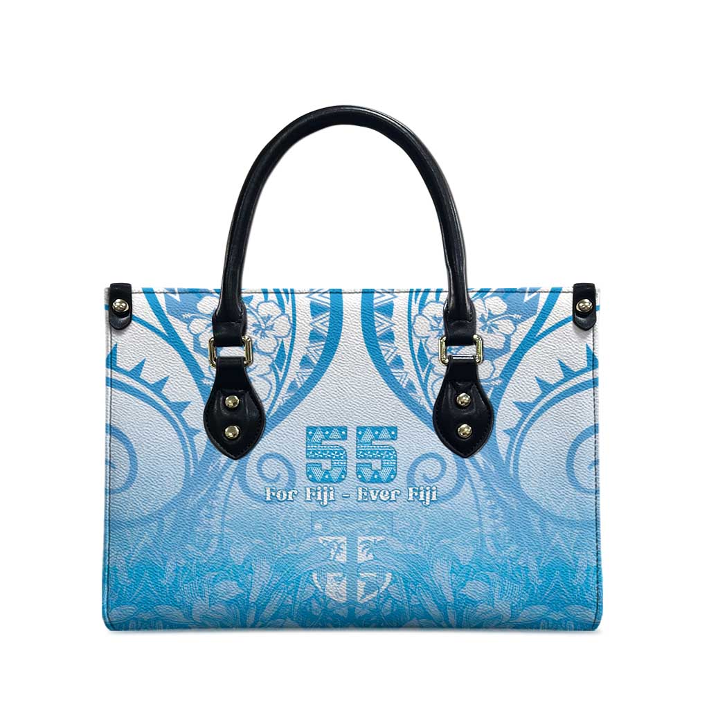Fiji Day Leather Bag 55th Anniversary Forever Fiji - Polynesian Pride