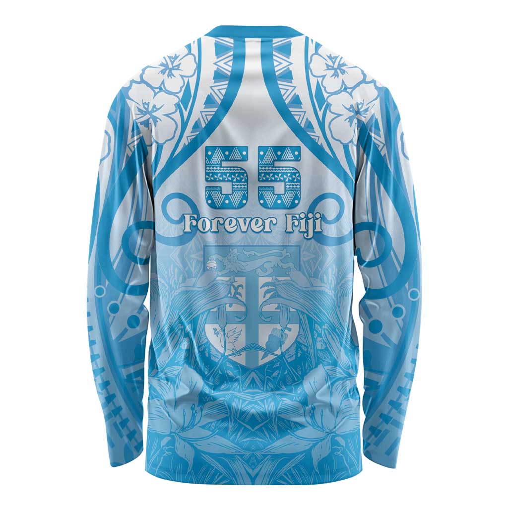 Fiji Day Long Sleeve Shirt 55th Anniversary Forever Fiji LT05 - Polynesian Pride