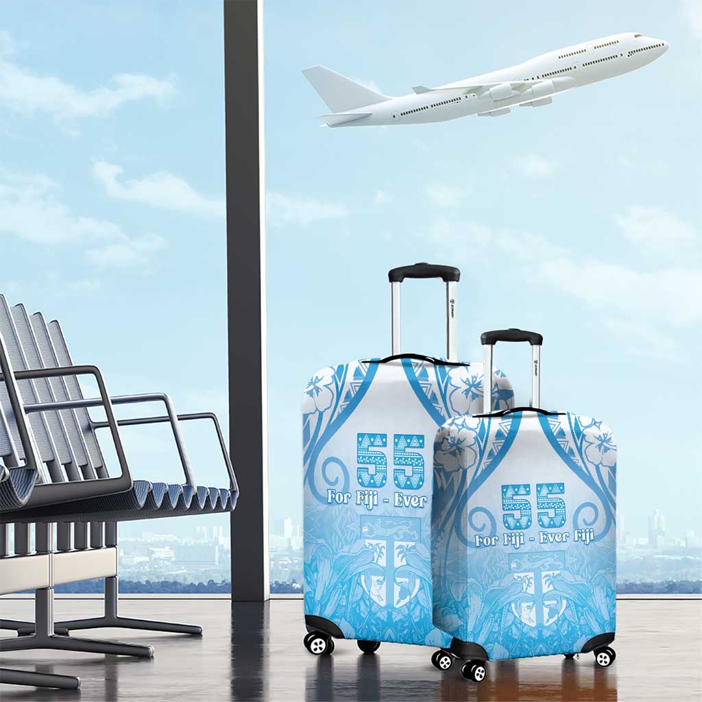 Fiji Day Luggage Cover 55th Anniversary Forever Fiji - Polynesian Pride