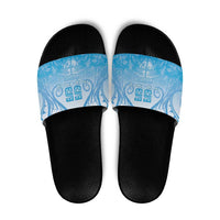 Fiji Day Slide Sandals 55th Anniversary Forever Fiji - Polynesian Pride