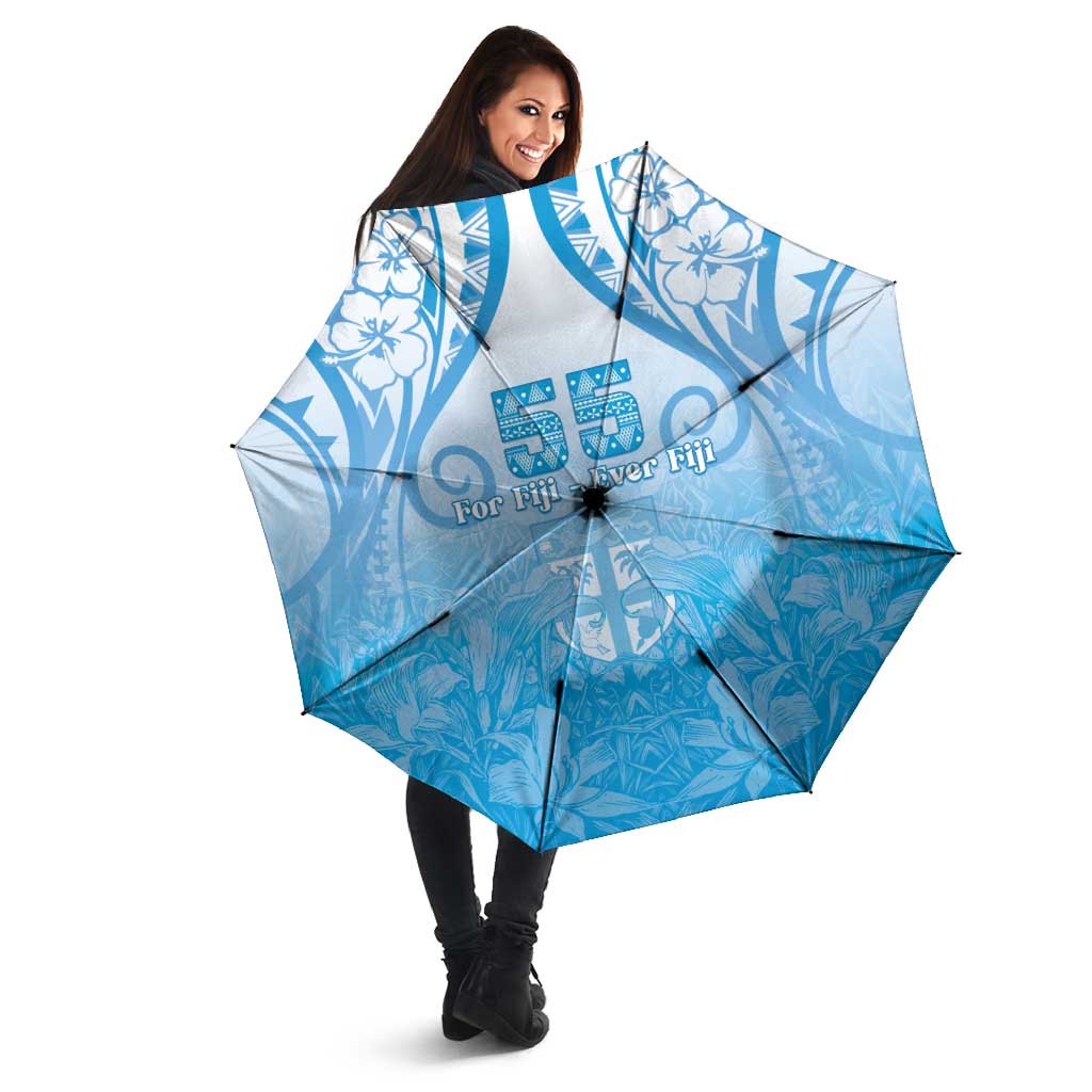 Fiji Day Umbrella 55th Anniversary Forever Fiji - Polynesian Pride