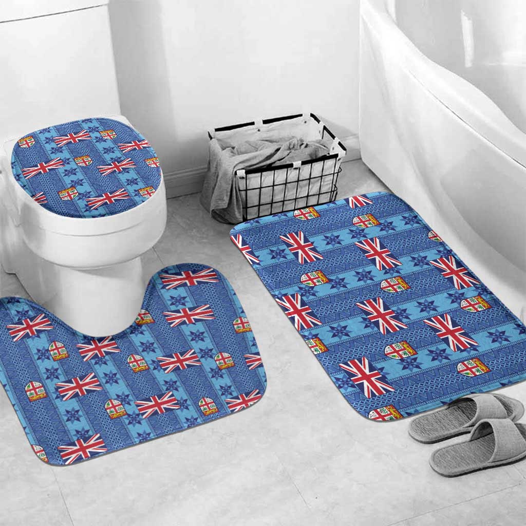 Fiji Masi Tapa Bathroom Set Coat Of Arms - Polynesian Pride