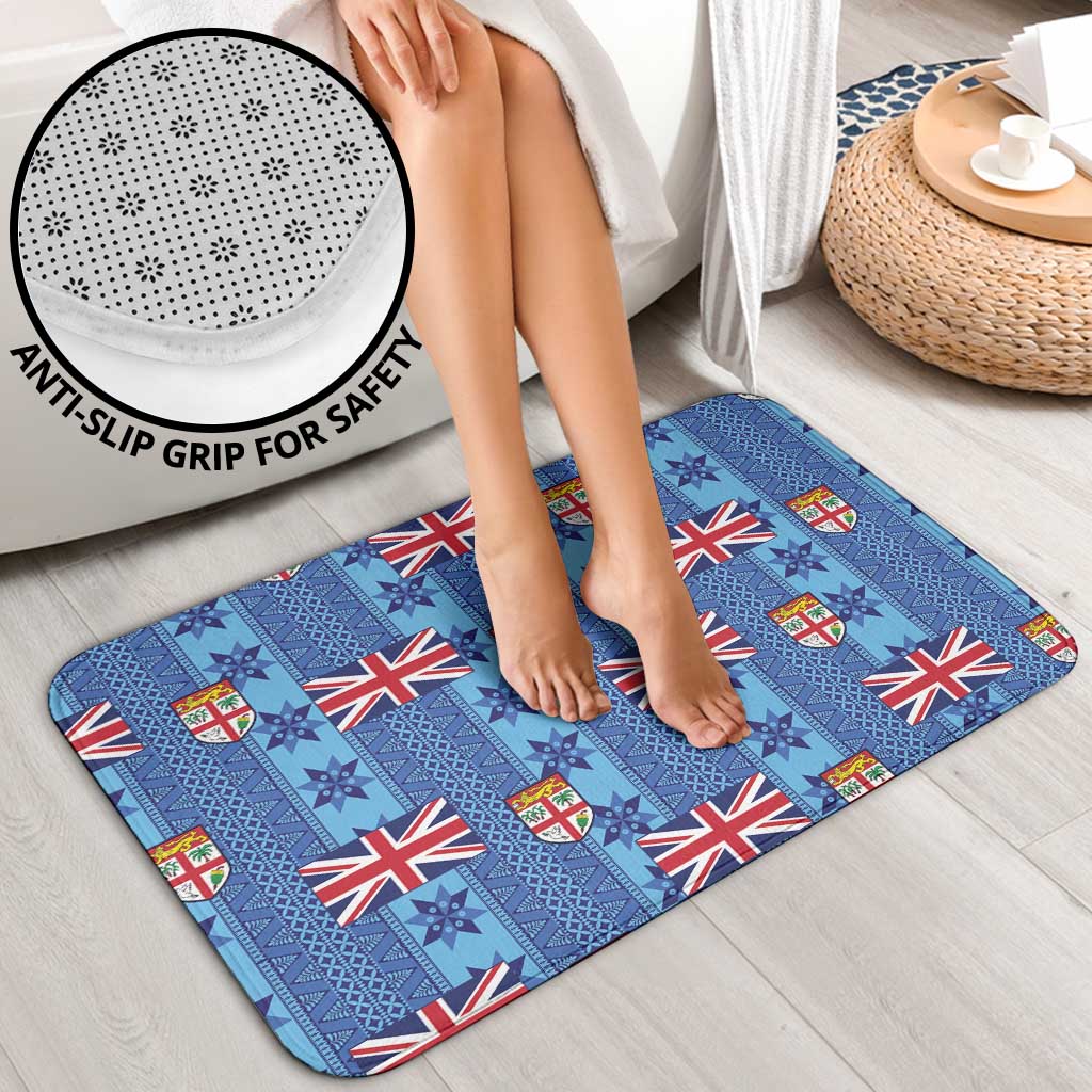 Fiji Masi Tapa Bathroom Set Coat Of Arms - Polynesian Pride