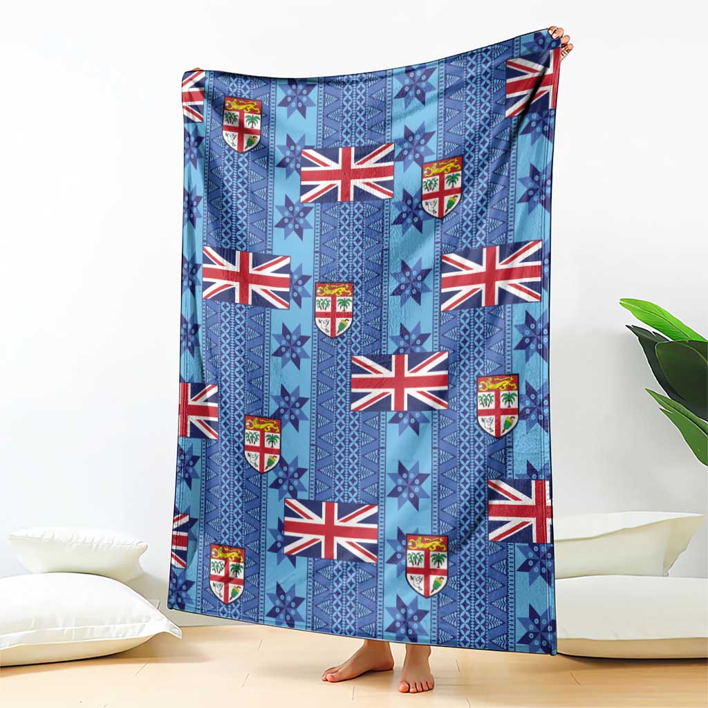 Fiji Masi Tapa Blanket Coat Of Arms - Polynesian Pride