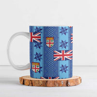 Fiji Masi Tapa Ceramic Mug Coat Of Arms - Polynesian Pride