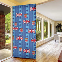 Fiji Masi Tapa Door Cover Coat Of Arms - Polynesian Pride