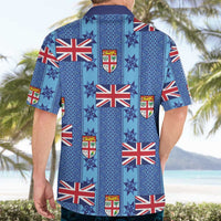 Fiji Masi Tapa Hawaiian Shirt Coat Of Arms - Polynesian Pride